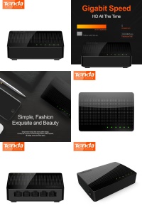 TENDA SG105 5 PORT 10/100/1000 GIGABIT SWITCH